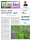 Alert. Time to Think About Aphids - Again Sponsors. They re There. You Know It.