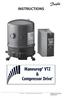 INSTRUCTIONS P01-A Danfoss Commercial Compressors March 2006