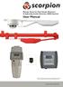 scorpion User Manual Remote Tester for Point Smoke Detectors & Aspirating Smoke Detection (ASD) Systems