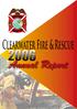 Clearwater Fire & Rescue. Annual Report