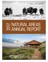 NATURAL AREAS ANNUAL REPORT