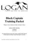 Block Captain Training Packet