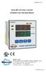 Series MPCJR Pump Controller Installation and Operating Manual