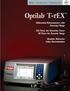 Optilab T-rEX. Differential Refractometer with Extended Range. 256 Times the Detection Power 50 Times the Dynamic Range