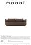Bart Sofa & Armchair. Year of design 2012 Wooden frame covered in foam and dacron, the seat cushion is made in foam.