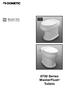 8700 Series MasterFlush Toilets. Macerator Toilet Operation manual. Mazerier-WC Bedienungsanleitung WC dilacérateur Mode d emploi...
