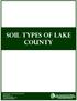 Soil types of lake county