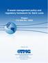 E-waste management policy and regulatory framework for Saint Lucia. Project ITU-SSA No