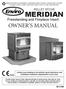 MERIDIAN Freestanding and Fireplace Insert