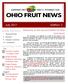 July 2017 Edition: 2. Inside This Issue: Upcoming Events: July. Welcome to the Second Edition of Ohio Fruit News!