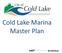 Cold Lake Marina Master Plan