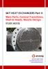 S&T HEAT EXCHANGERS Part II: Main Parts, Conical Transitions, Shell & Heads, Nozzle Design.