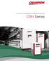 SCFM REFRIGERATED COMPRESSED AIR DRYERS. CRN Series