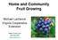 Home and Community Fruit Growing