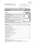 Washing Machine OWNER'S Manual DWD-WD1353WC/SC/RC