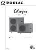 Heat pump... Instructions for installation and use. Ed. 09/2009 Réf. :