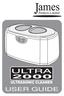 Thank you for buying this James Products Ltd ultrasonic cleaner.