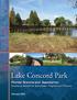Lake Concord Park. Florida Stormwater Association. Excellence Awards for Stormwater Programs and Projects
