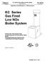 KC Series Gas Fired Low NOx Boiler System