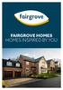 FAIRGROVE HOMES HOMES INSPIRED BY YOU