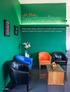 in the... There were three cushions in orange, green and blue, used to inspire this home s vibrant colour scheme.