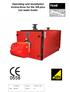 Operating and Installation Instructions for the SR-plus hot water boiler