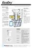 Details: How it works MANUAL. Water connection If water supply is possible, use R15 1/2.