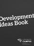 Development Ideas Book