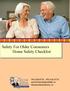 Safety For Older Consumers Home Safety Checklist