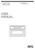 KME861000M KMK861000M. User Manual Microwave combi-oven USER MANUAL