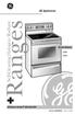 GE Appliances. Ranges. Self-Cleaning Halogen/Radiant. Owner s Manual JBP90 JBP95. Part No. 164D3333P033 Pub. No