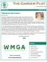 The Garden Plot. WMGA Newsletter September 2015