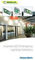Inspired LED Emergency Lighting Solutions