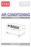 Issue 10.94e AIR CONDITIONING ULTRASONIC/BNB TECHNICAL MANUAL. We reserve the right to make technical changes