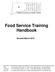 Food Service Training Handbook Revised March 2018