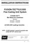 FUSION-TEC /LV1000 Free Cooling Unit System