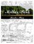 Millar Park. Master Plan. Prepared for CITY OF UNIVERSITY CITY Department of Public Works & Parks 6801 Delmar Avenue University City, Missouri 63130