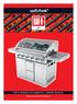 GAS KING 6 BURNER GAS BARBECUE - OWNERS MANUAL. Retain manual for future reference