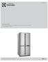 EQE6807SD. RRP AUS $3, L four door refrigerator with stainless steel doors, bar handles, 3 star energy rating and R600a refrigerant