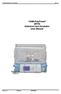 OGB PolyTrend (8070) Intensive Care Incubator User Manual