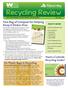 Recycling Review RECYCLING INFORMATION FOR FEDERAL WAY RESIDENTS FALL 2014 KEEP. Compost O Natural!