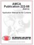 AMCA Publication (R2012) Application Manual for Air Curtains