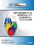 DETERGENT & SPECIALTY CHEMICAL CATALOG