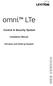 omni LTe WEB VERSION Control & Security System Installation Manual Intrusion and Hold-up System