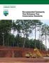 Table of Contents RECOMMENDED COMMUNITY TREE ORDINANCE TREE CONSERVATION STANDARDS