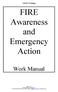 FIRE Awareness and Emergency Action