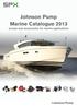 Johnson Pump Marine Catalogue 2013 pumps and accessories for marine applications