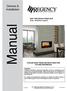 Manual. Owners & Installation SEE-THRU WOOD FIREPLACE PLEASE KEEP THESE INSTRUCTIONS FOR FUTURE REFERENCE. Model: MANSFIELD L850B ST