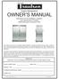 Quality Refrigeration OWNER S MANUAL. Instructions for the installation, operation and maintenance of Traulsen: Heated Banquet & Transport Carts