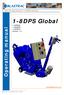 Operating manual 1-8DPS Global. 1-8DPS Global. 1-8DPS30 1-8DPS55 1-8DPS75 Version 1.0. Gebruikershandleiding. Operating manual.